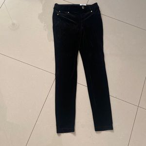 Inc mid rise velvet pants